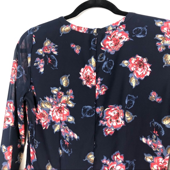 Abercrombie & Fitch Long Sleeve Floral Romper - Picture 8 of 8